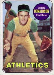 1969 Topps Baseball Cards      217     John Donaldson